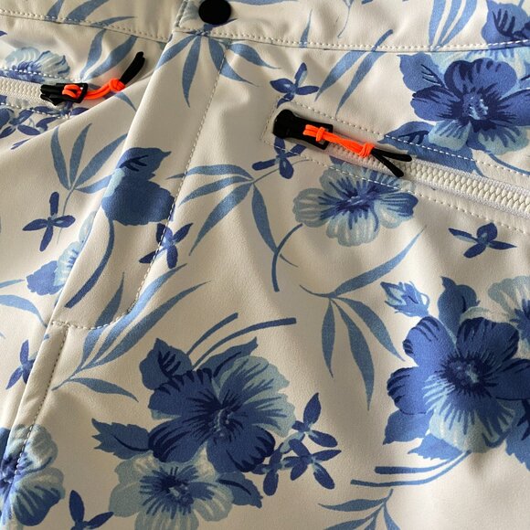 BOGNER FIRE + ICE X LOVE SHACK FANCY Women's Ireen Blue Floral Ski Pants 8 NWT - Picture 8 of 9